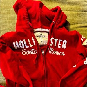 Hollister size Medium Santa Monica full zip hoodie